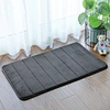 embossed microfiber bath mat rug
inside foam back PVC
Water-absorbing soft foot mat special non-slip bottom safe bathroom floor mat