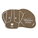 Dog Foot Pedal Door Mat Irregular Anti slip Mat Kitchen Supplies Absorbent Bath Mat