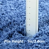 microfiber Solid color soft Laundry Room rug
rectangle shaggy Customizable mats
absorbent thickening mat