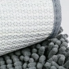 microfiber  high water absorbency Chenille shaggy mat
pure color Anti-Slip Easey to cleaning mat
Spray latex backing non slip bath mats