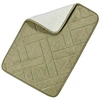 cotton chenille bath mat Ultra-fine fiber floor mat Cheap absorbent mats microfiber Quilted rug
doubleface Quilting process Positive and negative quilting embroidery floor mat
Plain colour Sherpa Fleece Super absorbent foot kitchen bathroom and other mult