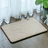 cotton chenille bath mat Ultra-fine fiber floor mat Cheap absorbent mats microfiber Quilted rug household items
doubleface Quilting process Positive and negative quilting embroidery floor mat
Plain colour Sherpa Fleece Super absorbent foot kitchen bathroo