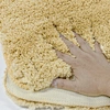microfiber Solid color soft Laundry Room rug
rectangle shaggy Customizable mats
absorbent thickening mat