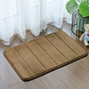 embossed microfiber bath mat rug
inside foam back PVC embossing mat
Water-absorbing soft foot mat special non-slip bottom safe bathroom floor mat