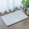 embossed microfiber bath mat rug
inside foam back PVC embossing mat
Water-absorbing soft foot mat special non-slip bottom safe bathroom floor mat