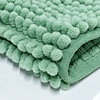 Chenille shaggy mat
pure color mat
non slip bath mats