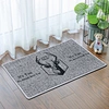polyester rug bathroom nonslip mat Christmas deer absorbs microfiber floor mat
polyester square printing Custom bath mat
anti slip backing microfiber mat non soft bath mats