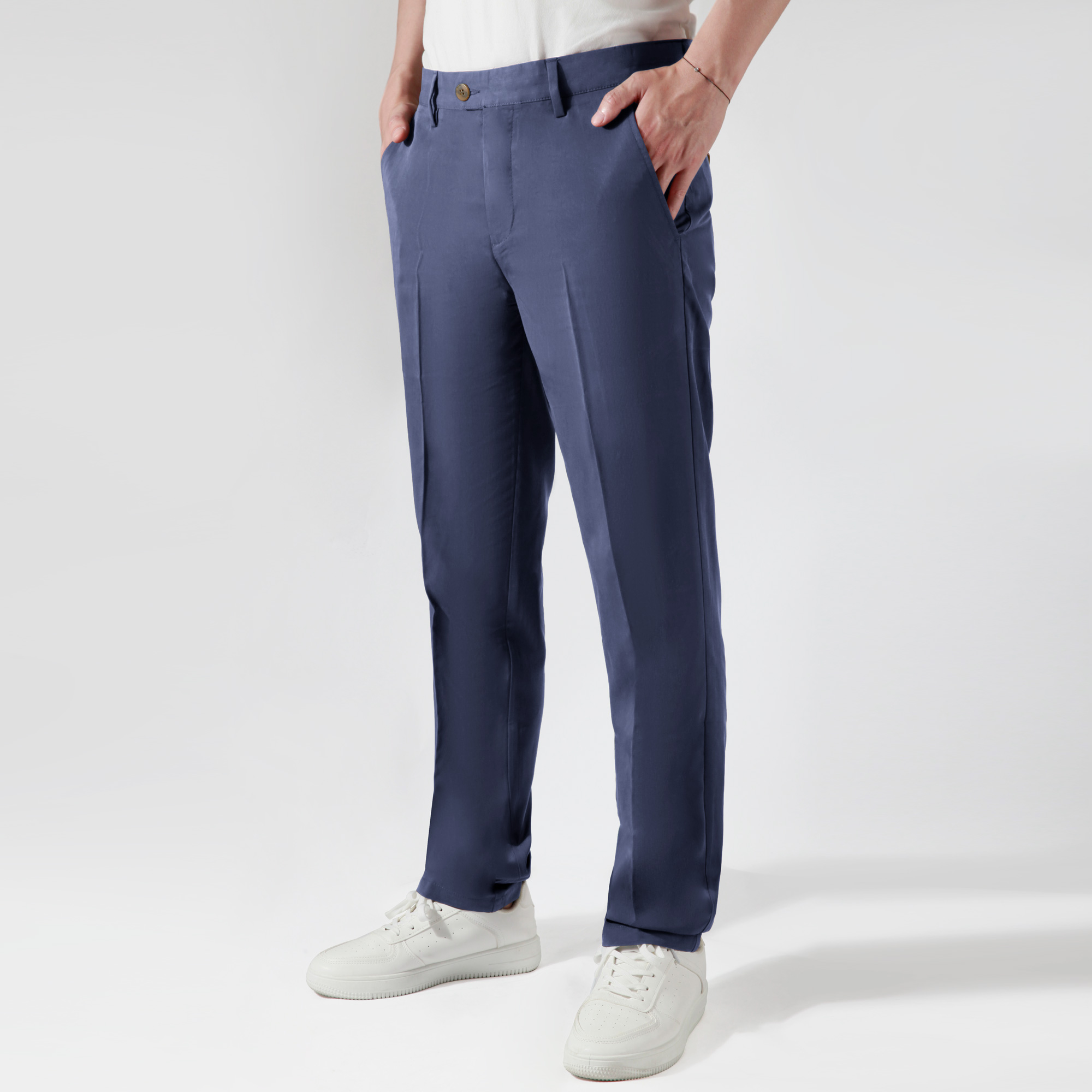 wide tapered pants mens