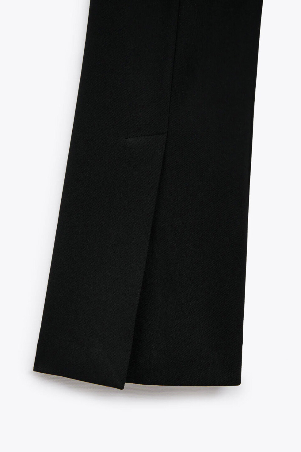 jersey slim fit bootcut trousers