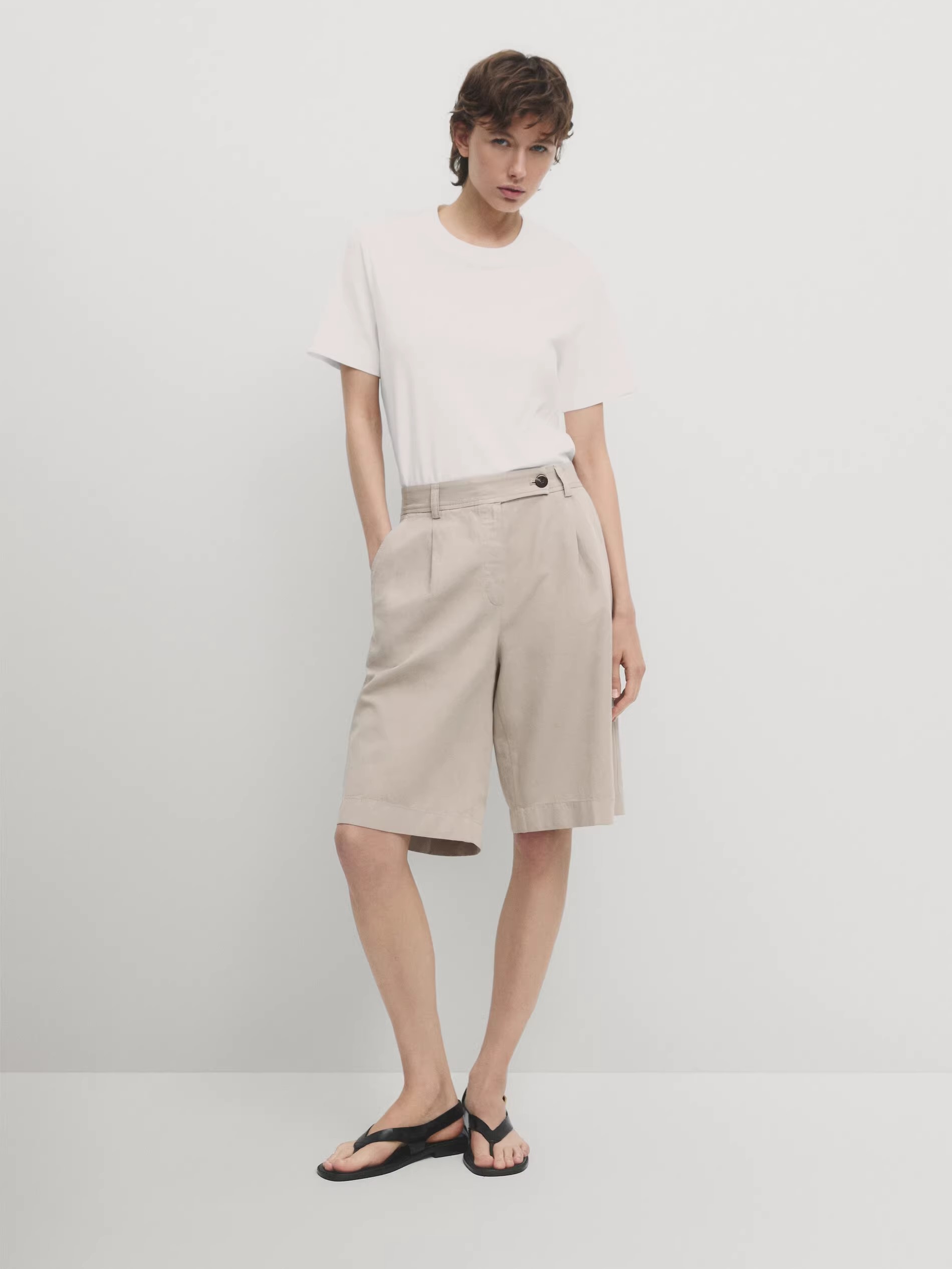 high waisted bermuda shorts
