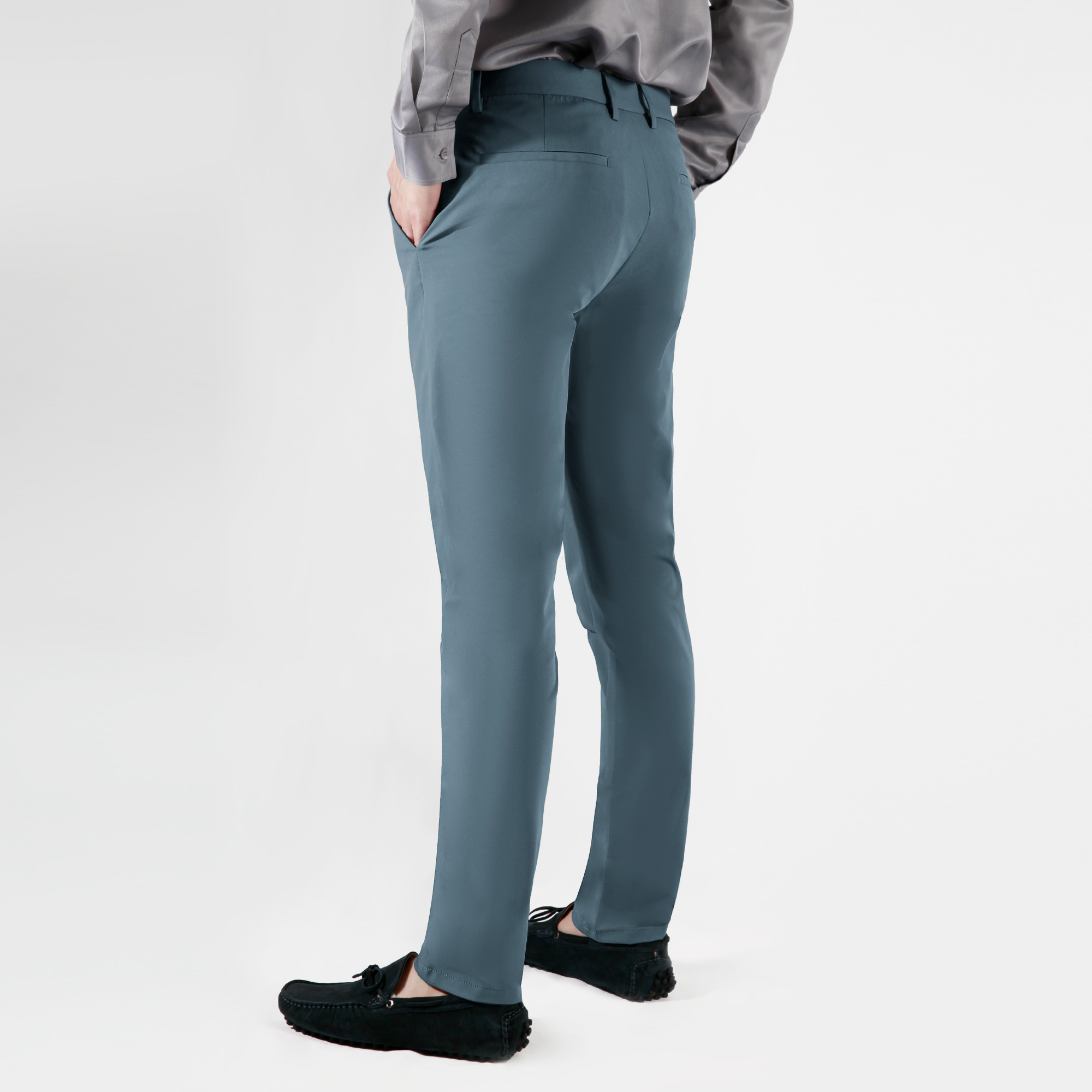 mens khaki tapered pants
