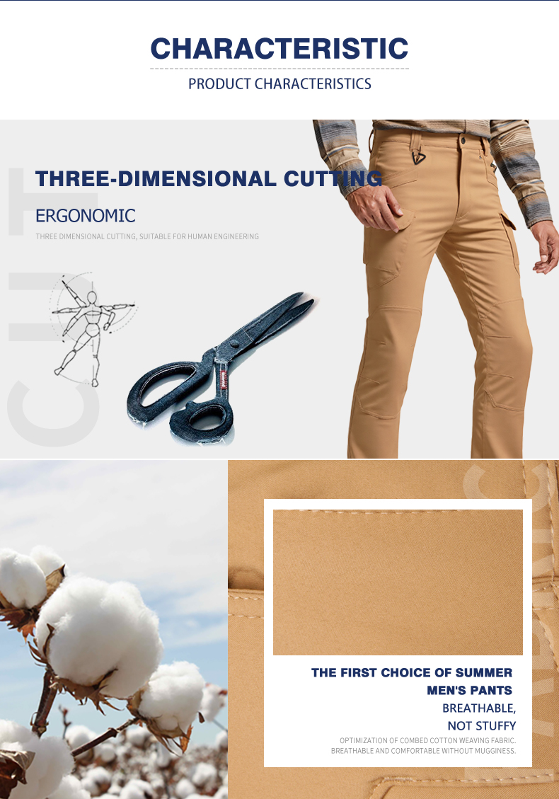 Cuffed Tactical Pants