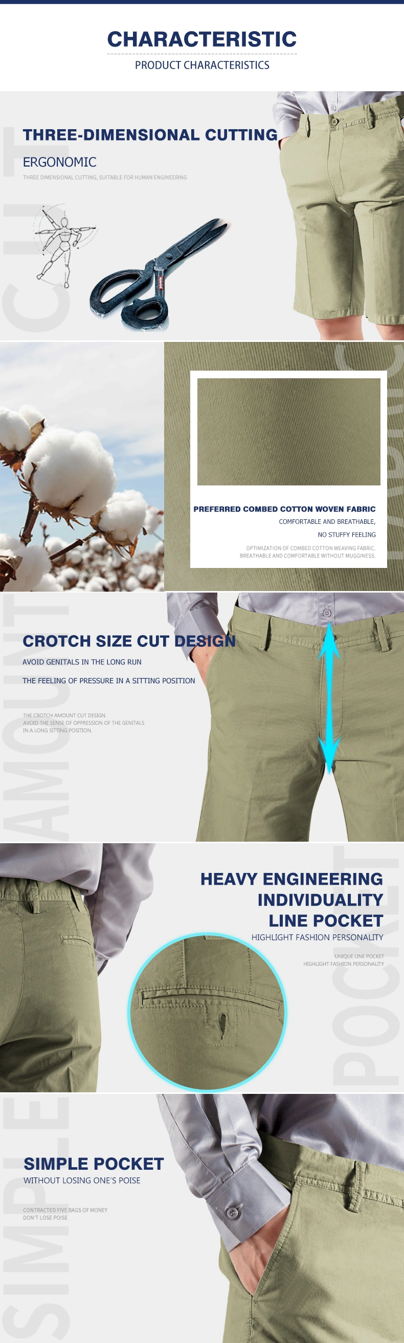 thin khaki shorts