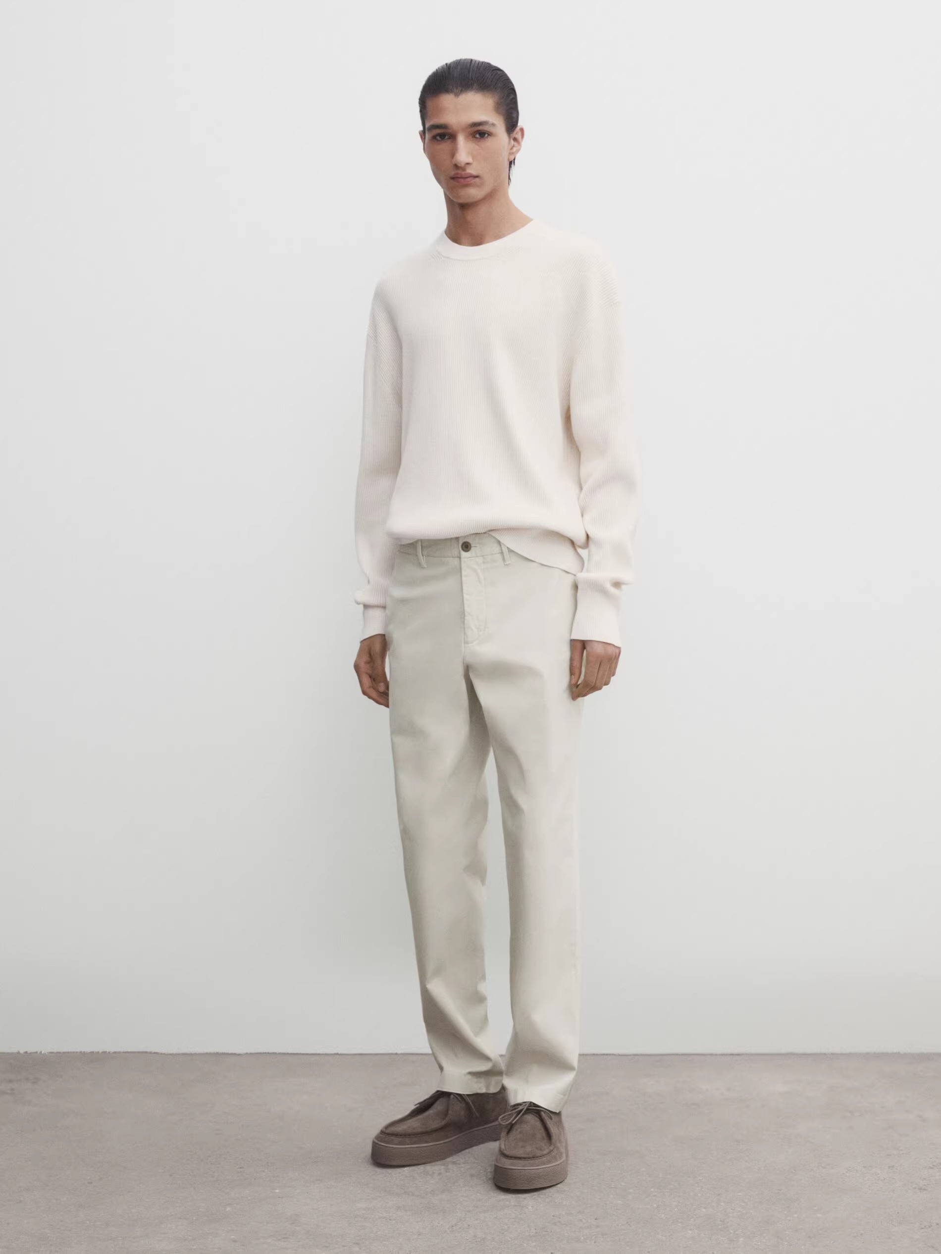 straight legged chinos