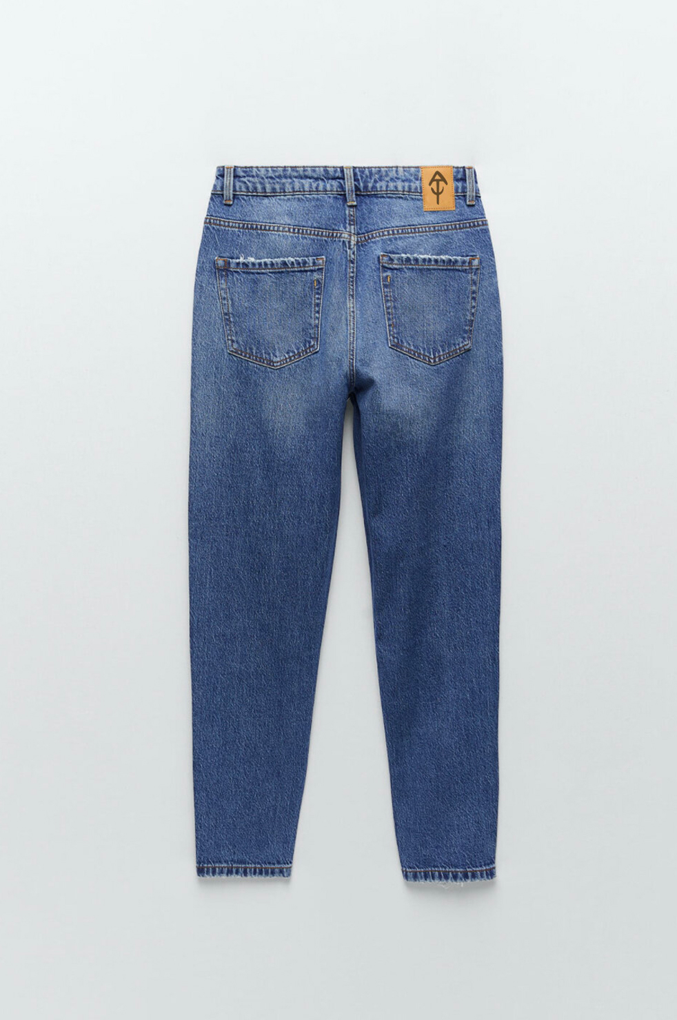 white cotton straight leg pants