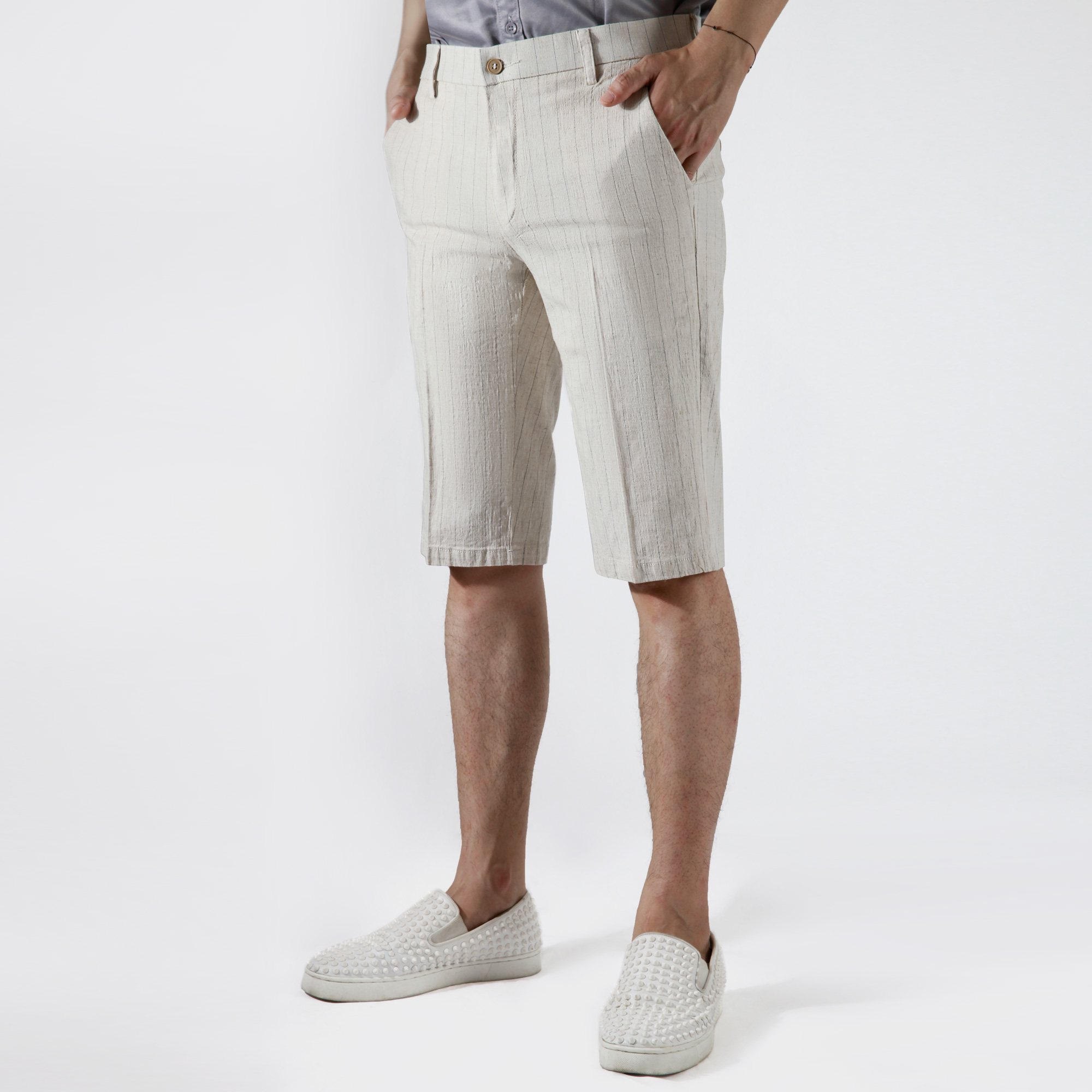 casual linen shorts