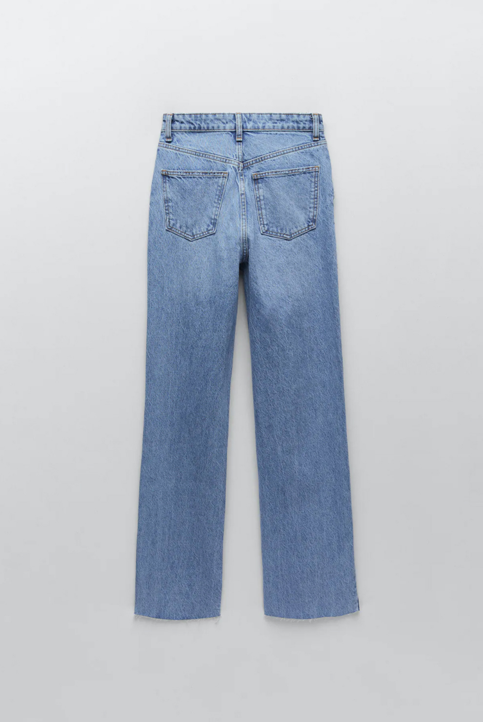 mid rise straight jeans