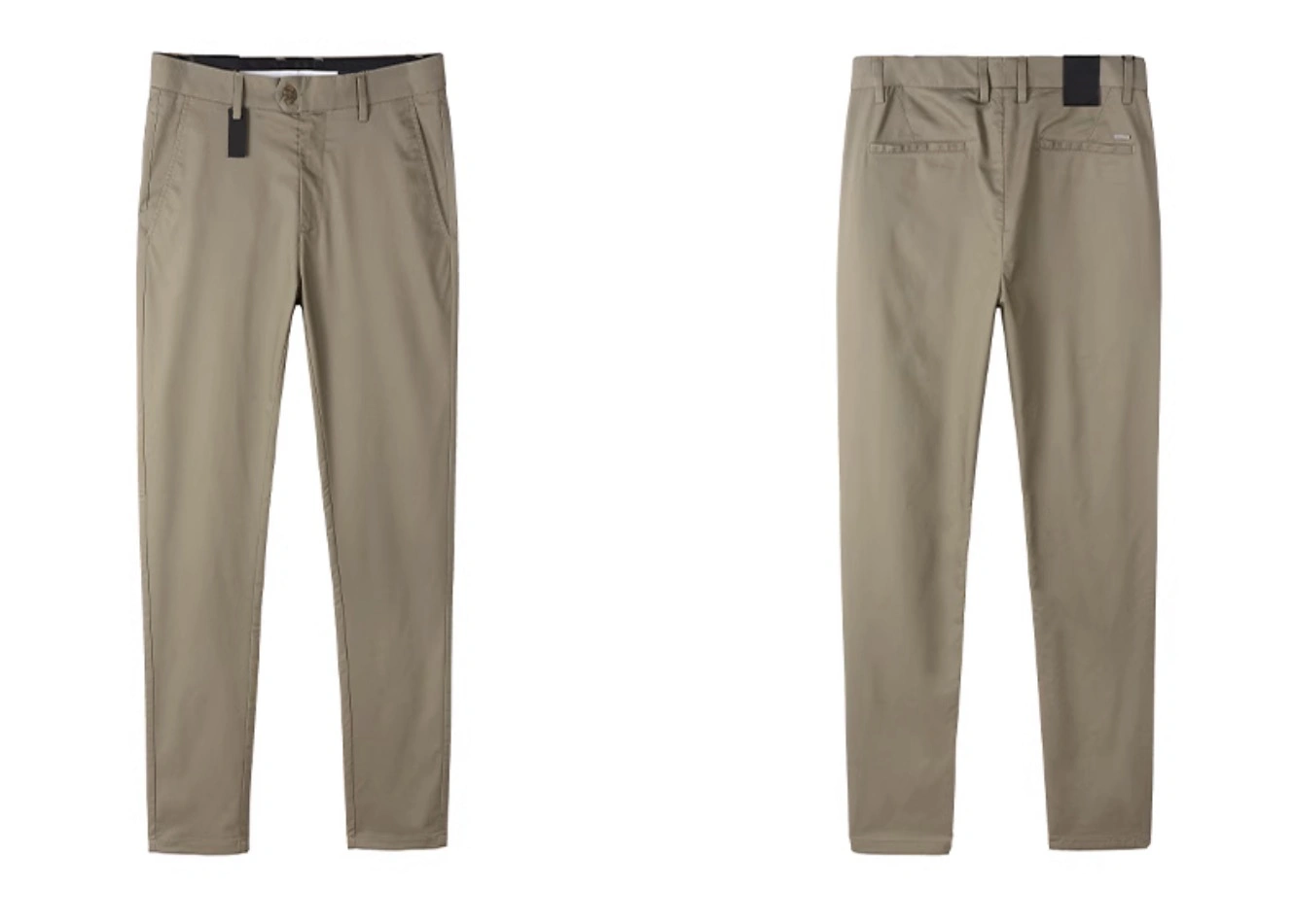 mens slim black pants