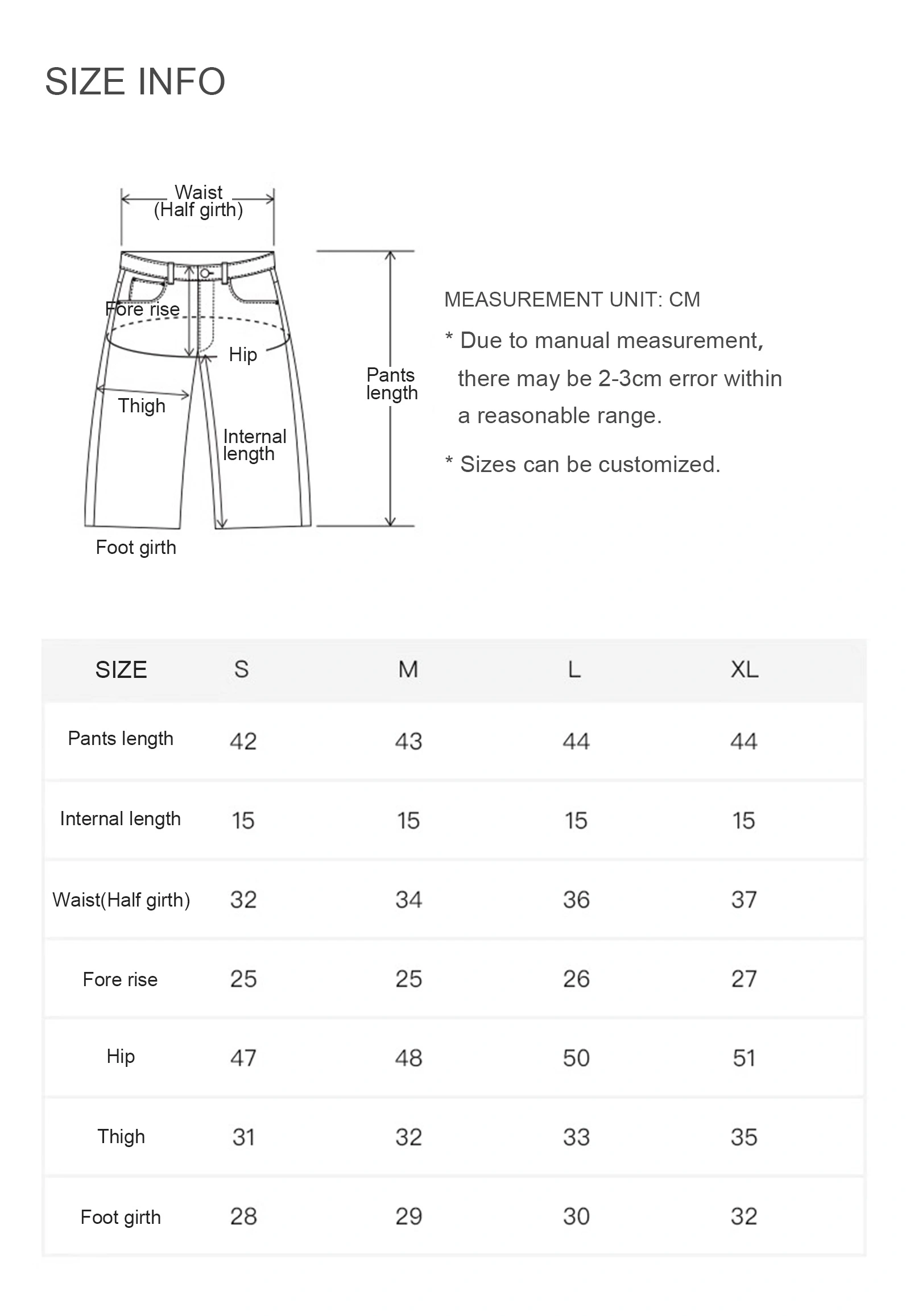 niche shorts
