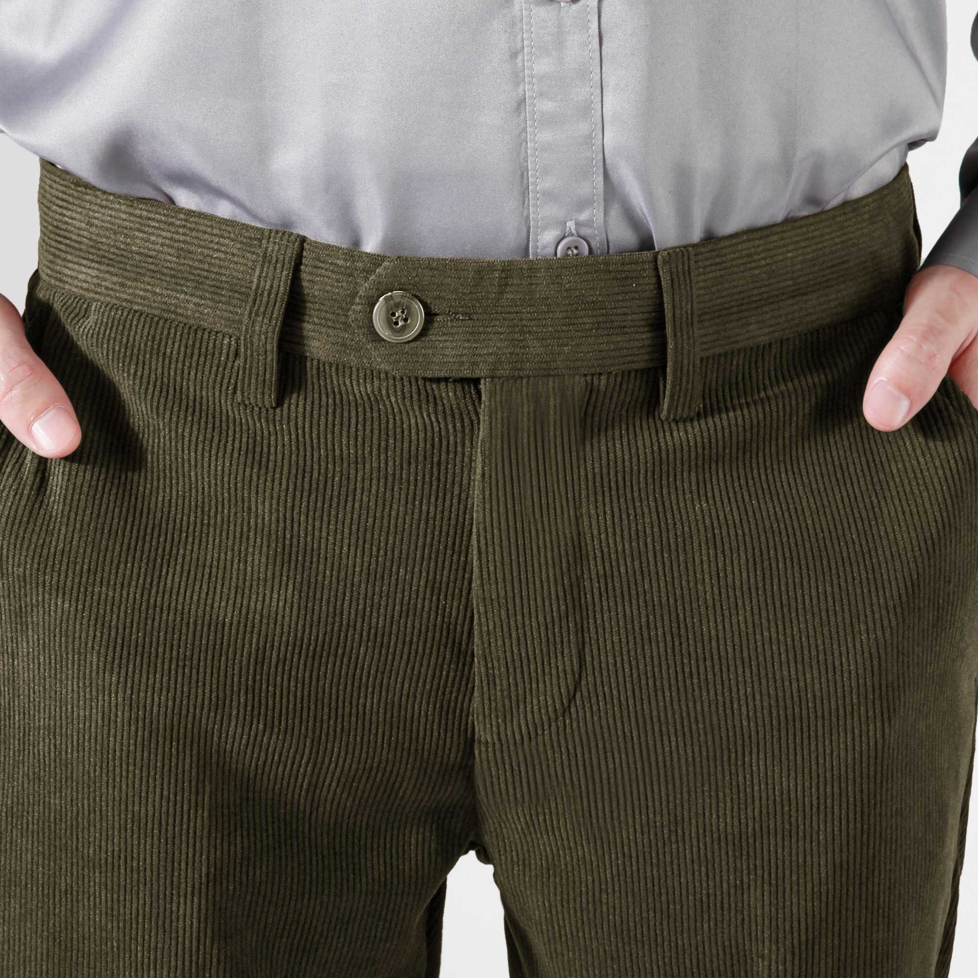 slim taper corduroy pants