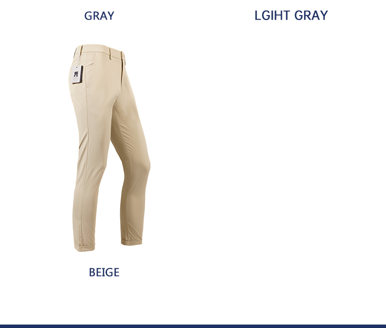 Men's S/S Tech Fabric Vertical Stripe Dress Pants