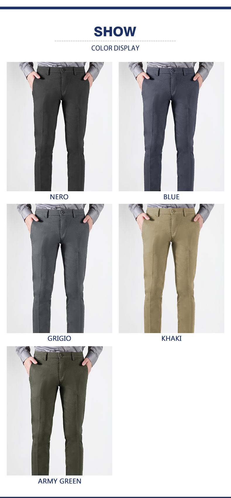 mens chino work pants