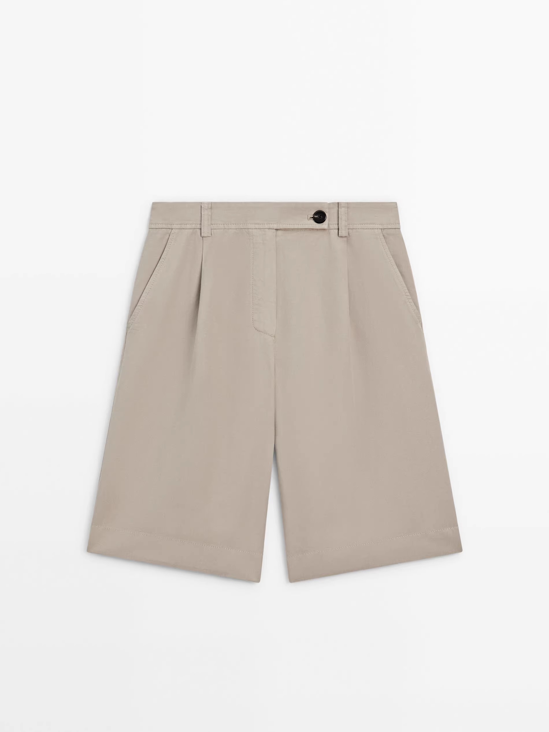 straight bermuda shorts