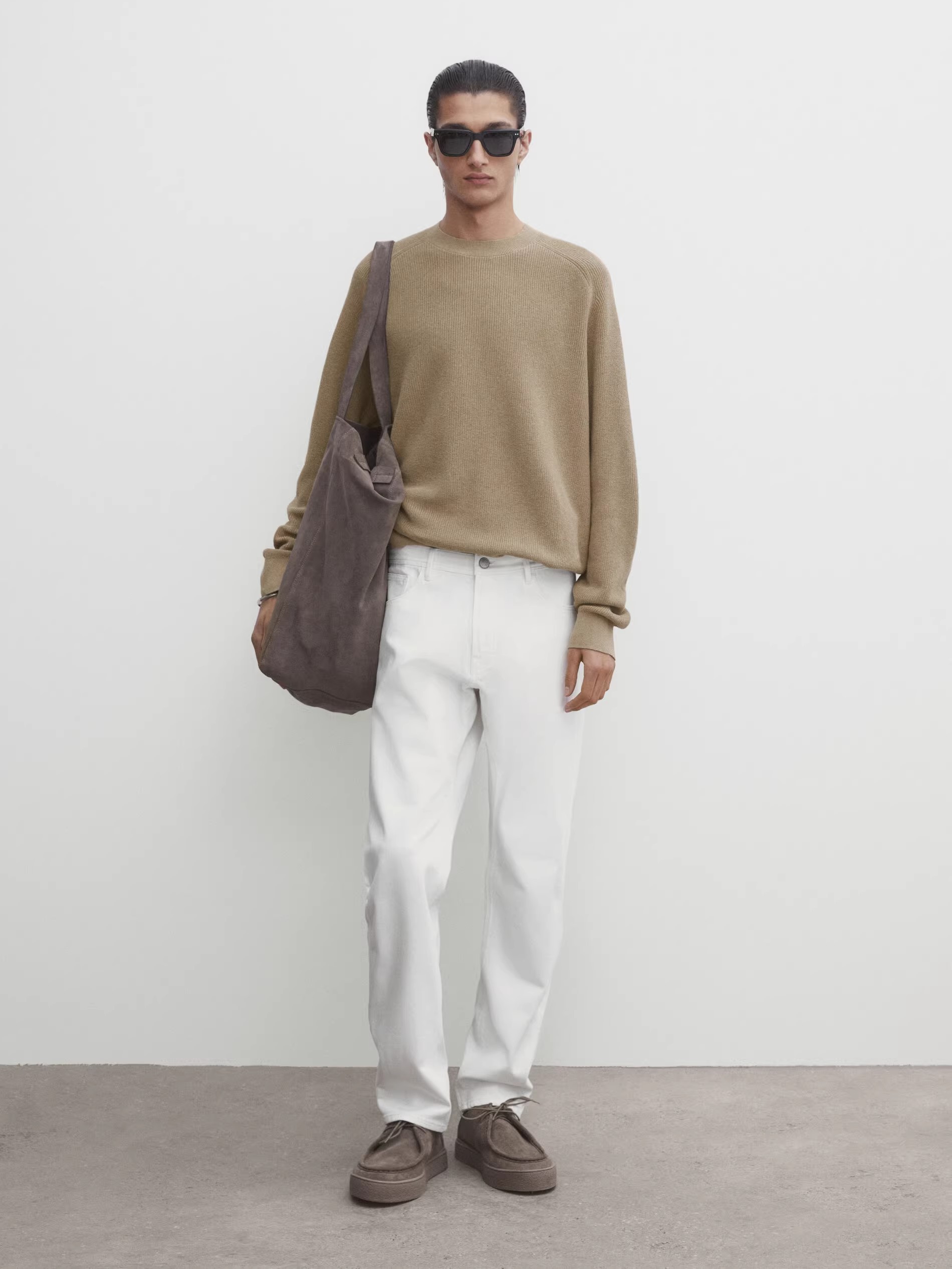 high waisted straight leg pants