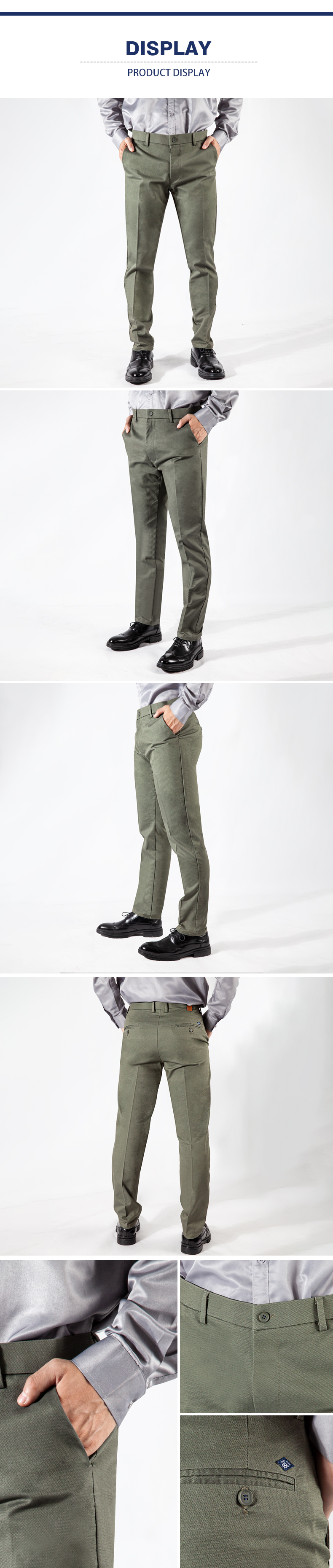 jacquard cigarette trousers
