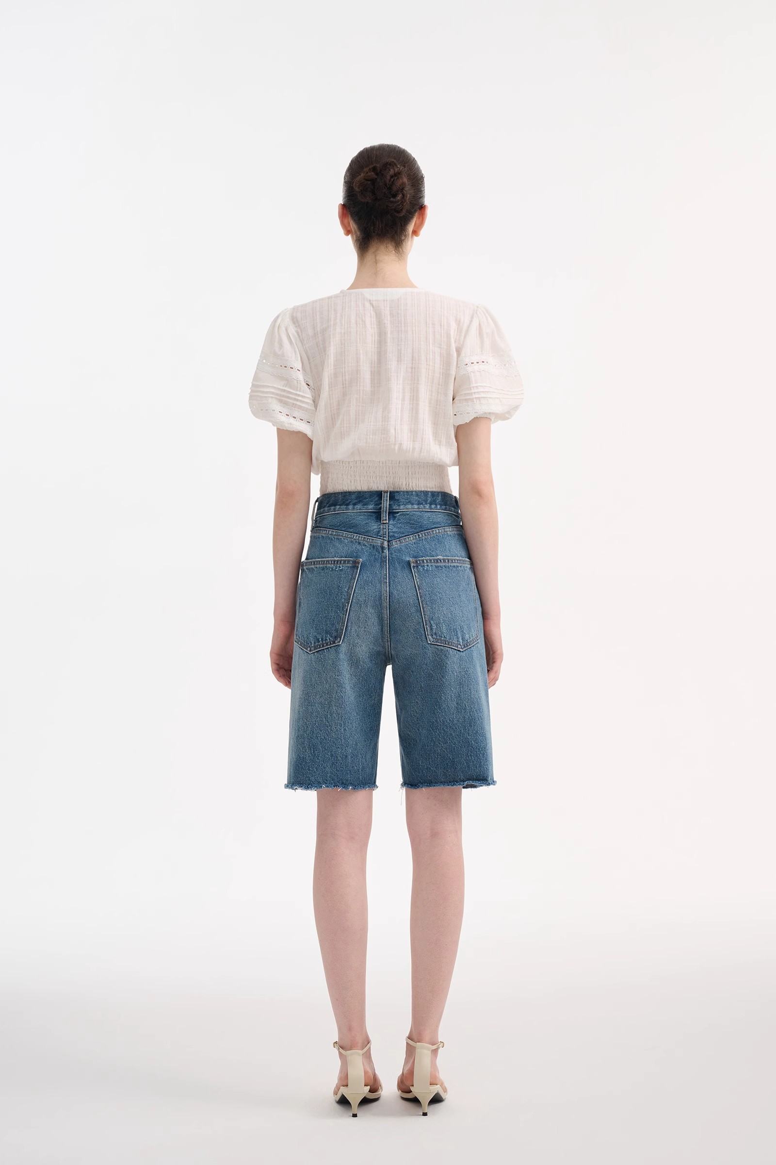 capri jeans short