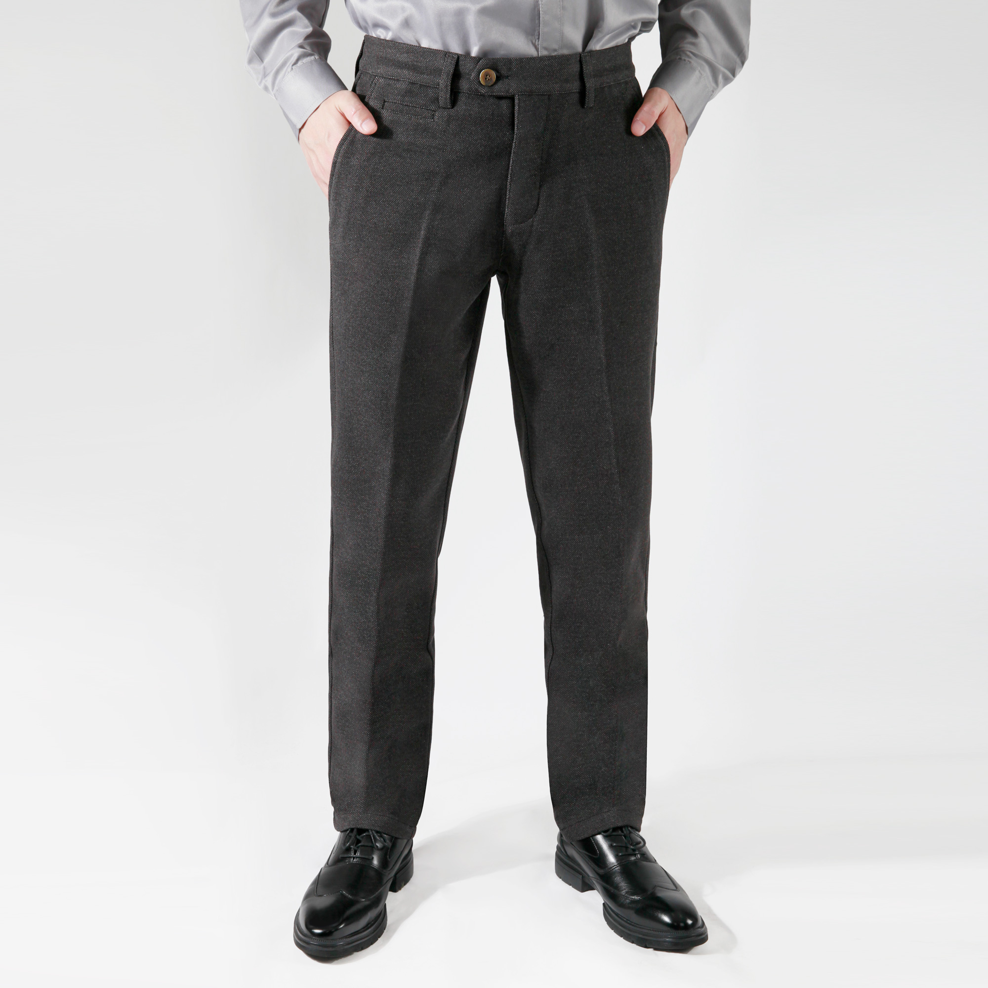tapered casual trousers