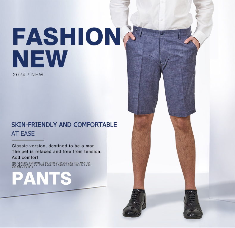 men's casual linen shorts