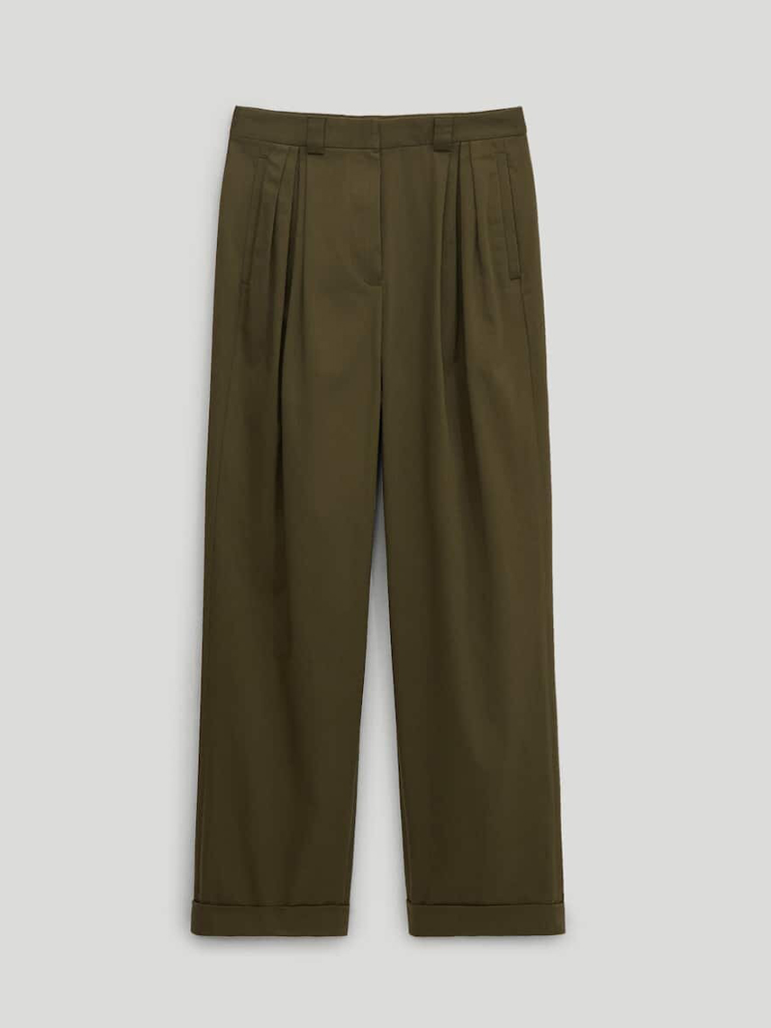 womens casual straight leg pants