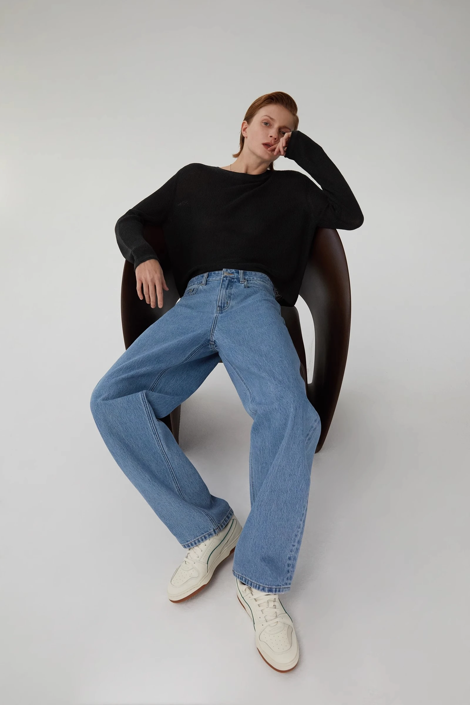 casual loose jeans