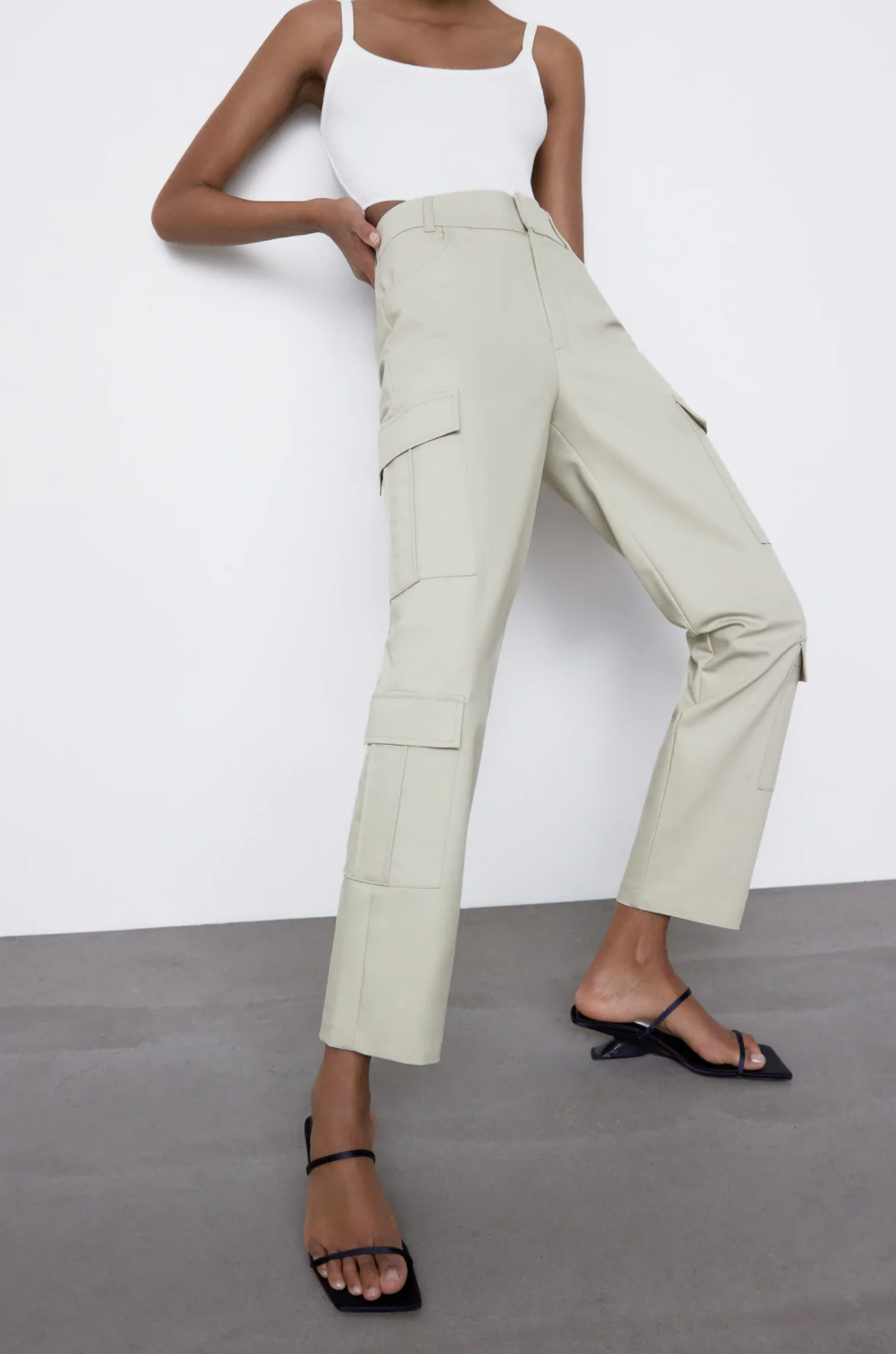 straight leg cargo pants womens
