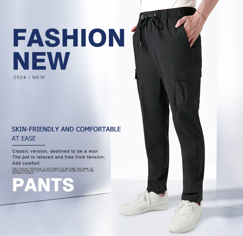 skinny tapered cargo pants