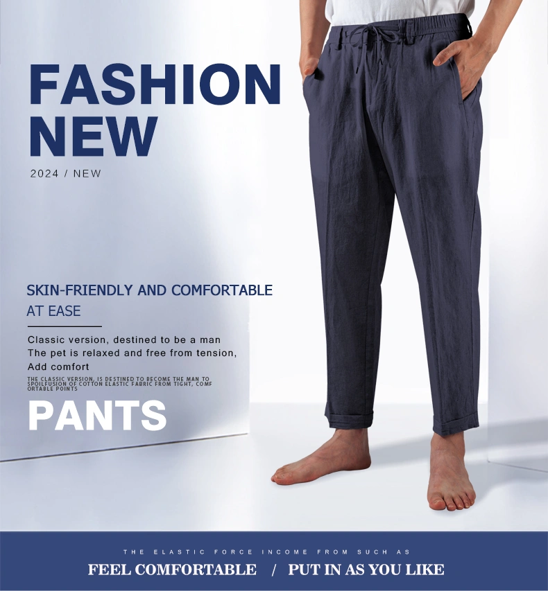 mens white tapered pants