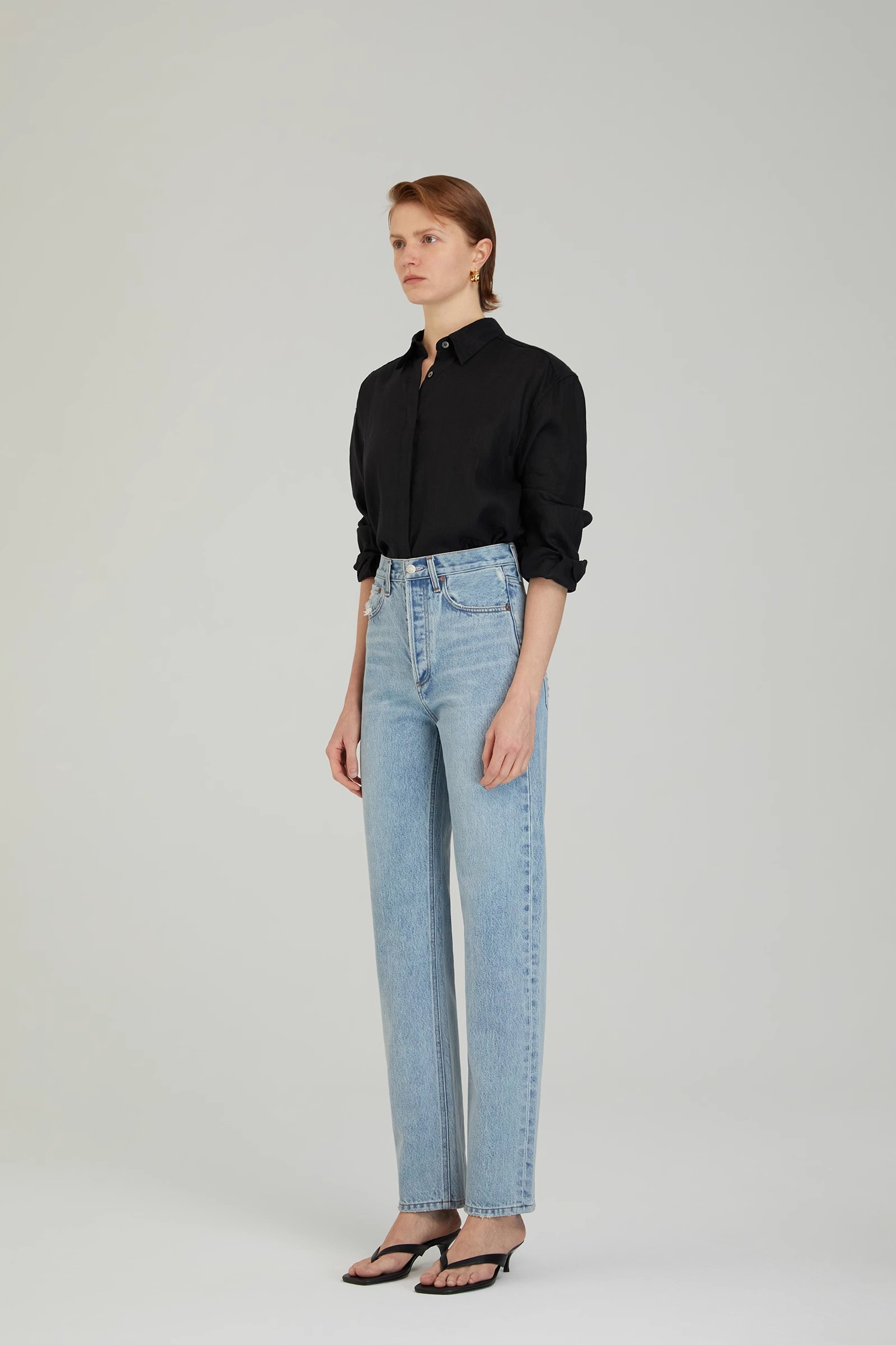 mom ultra high rise tapered jeans