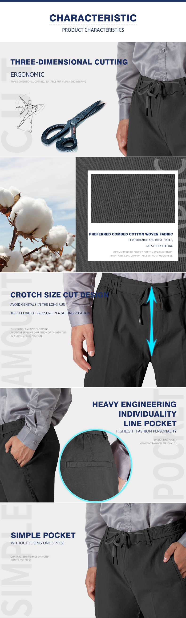 mens black drawstring trousers
