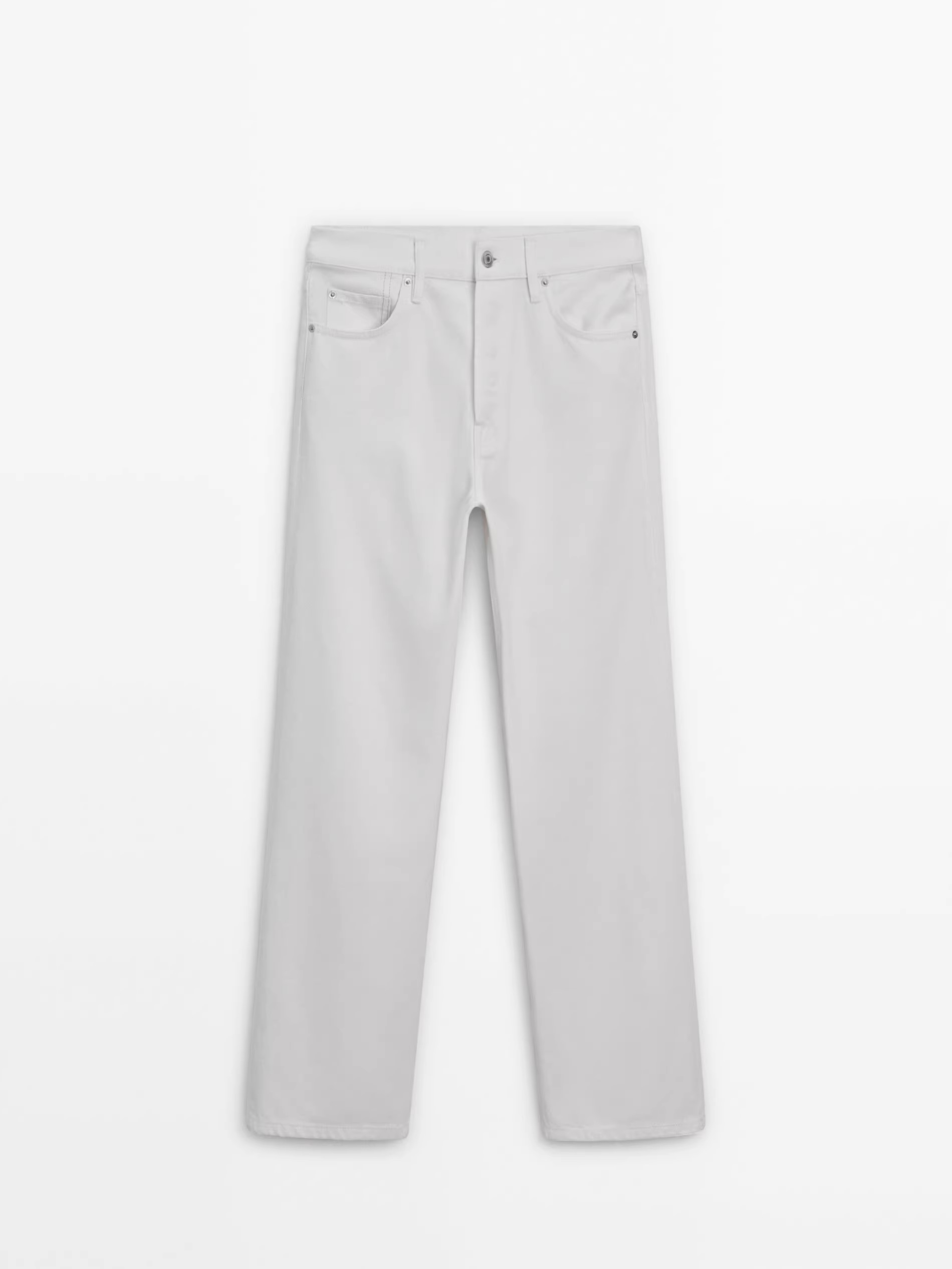 satin straight pants