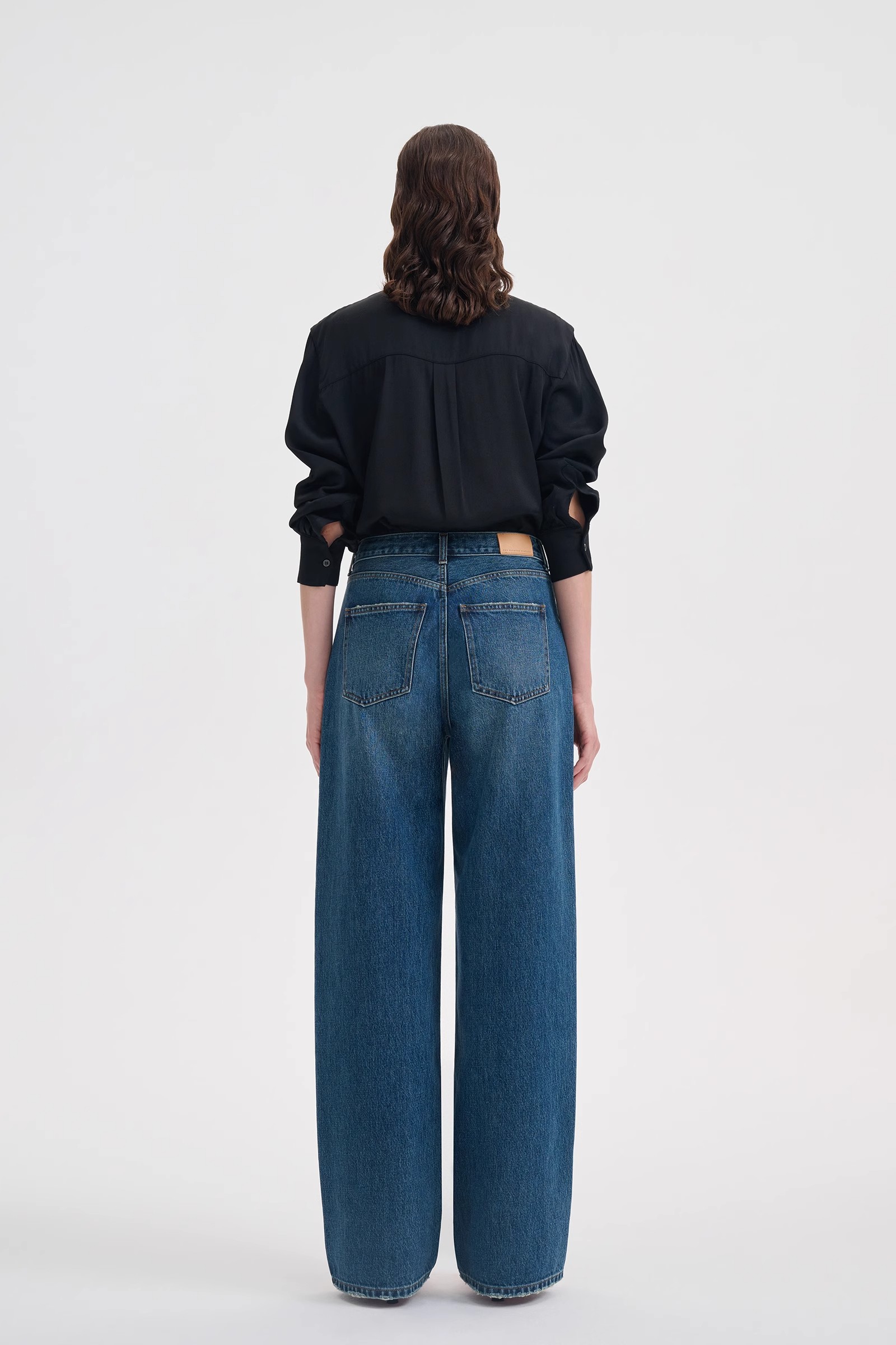 perfect vintage wide leg jean
