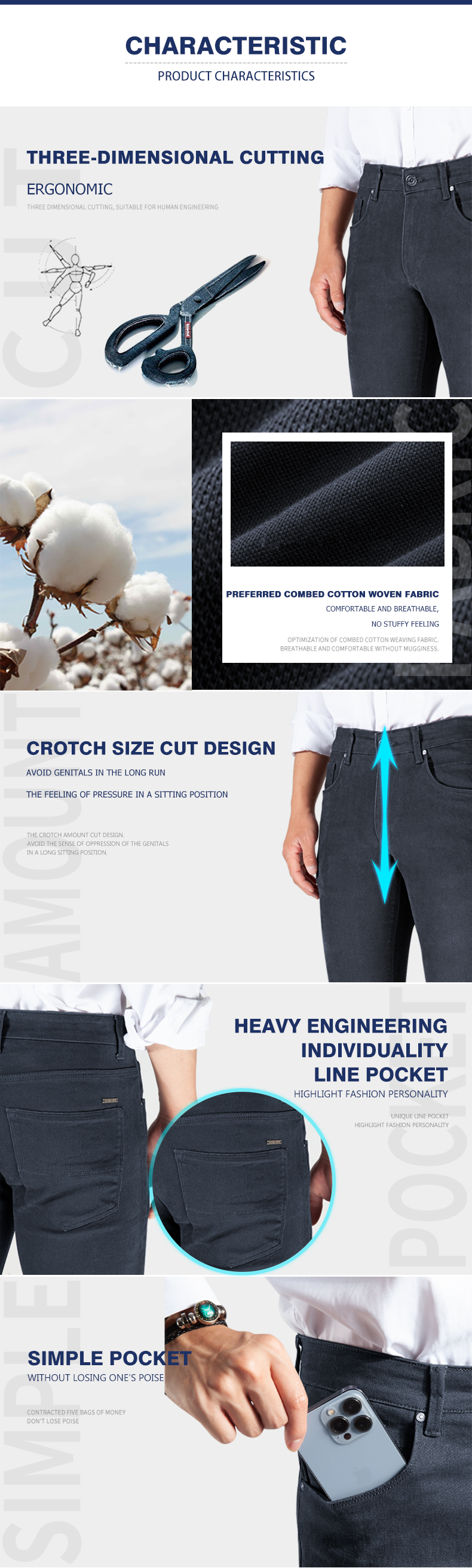 men's straight leg track pants