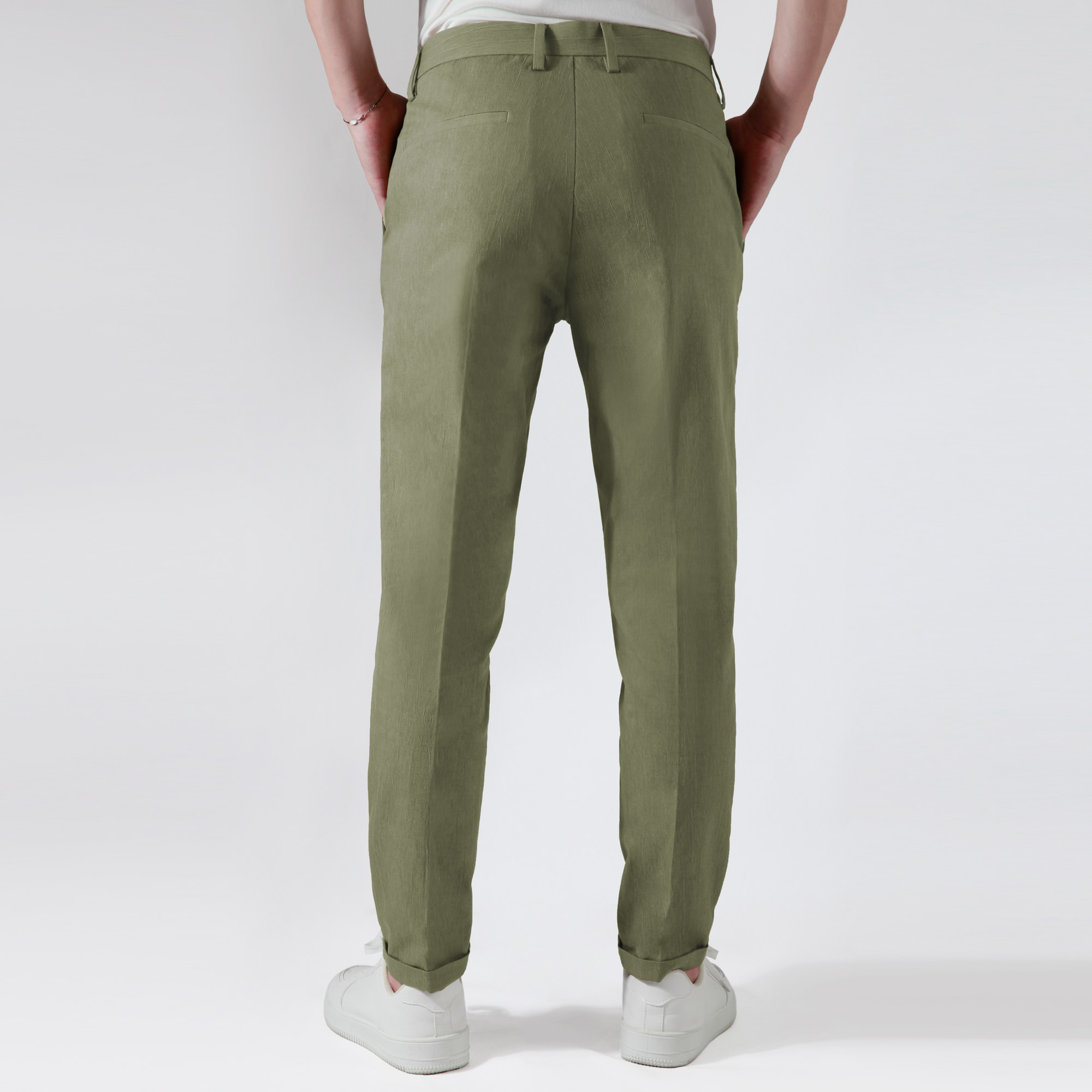 casual male linen pants