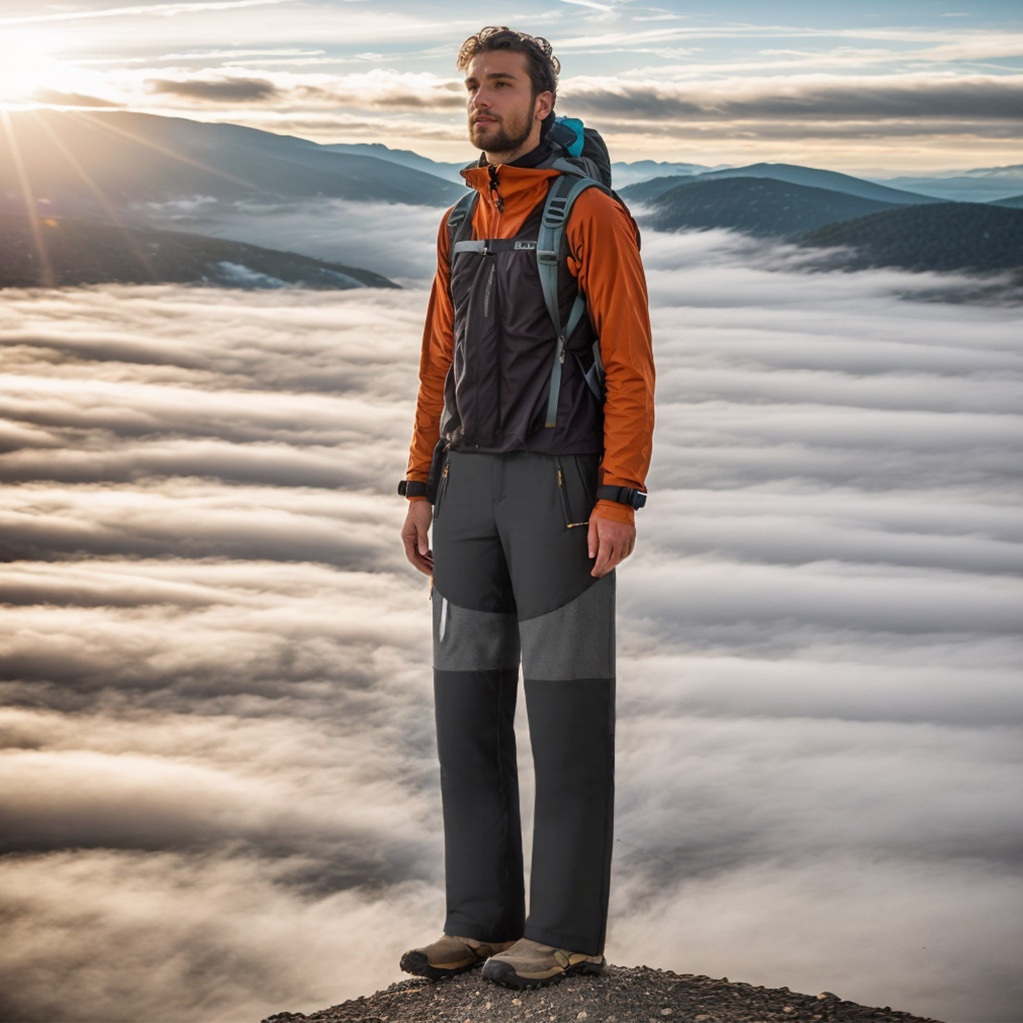 thermal waterproof walking leggings