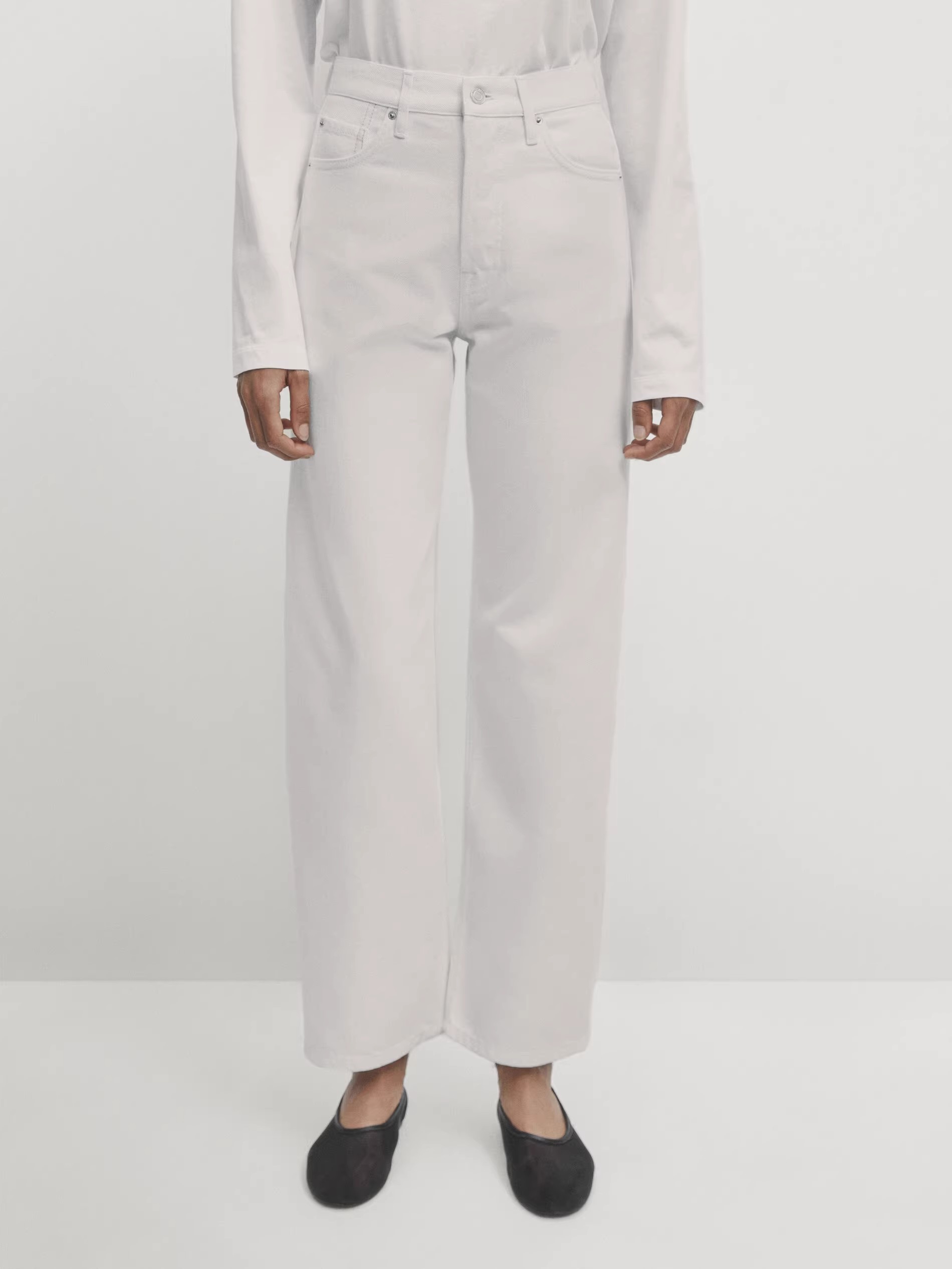 petite pull on straight pants in ponte