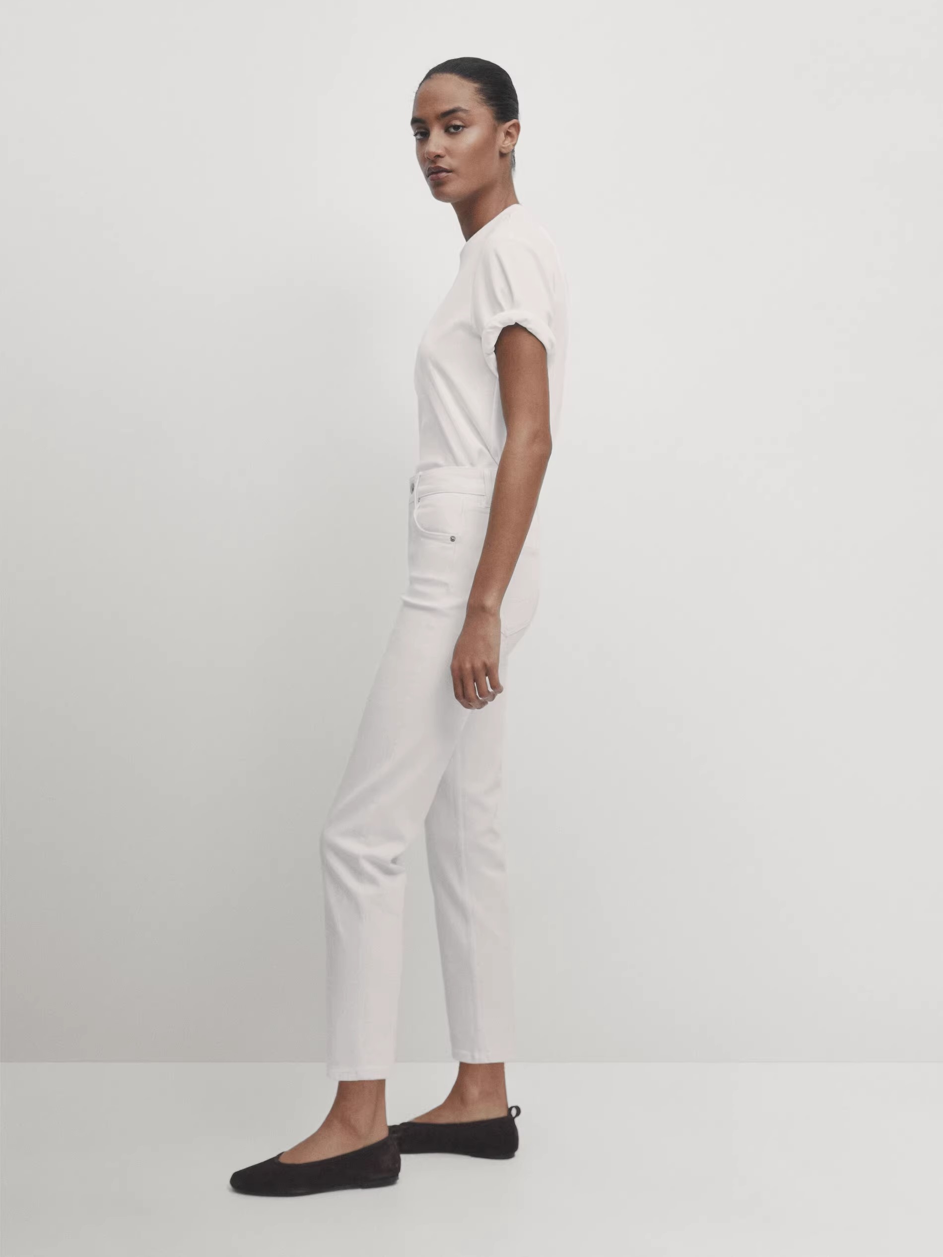 100 cotton straight leg jeans