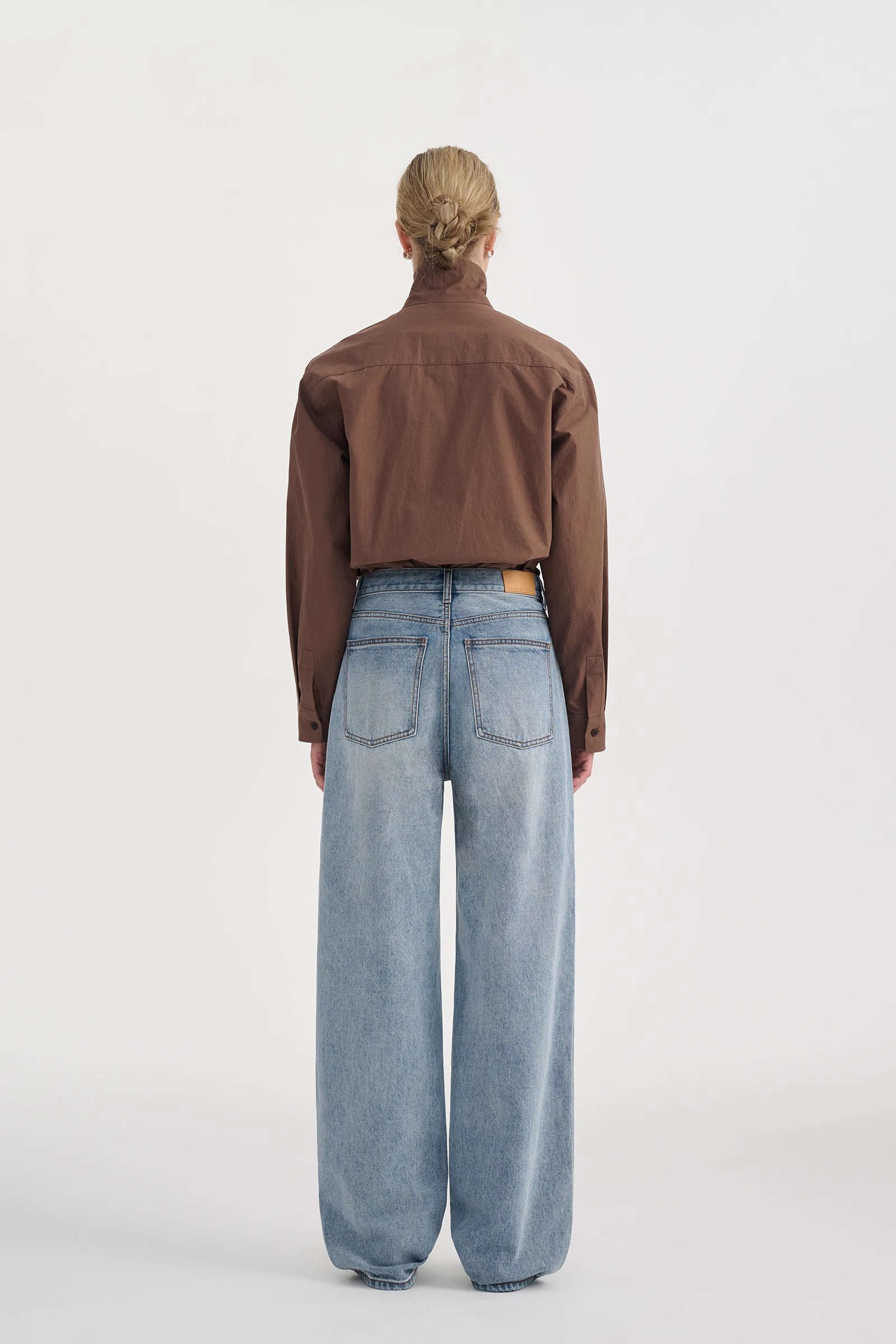 smart wide leg jeans