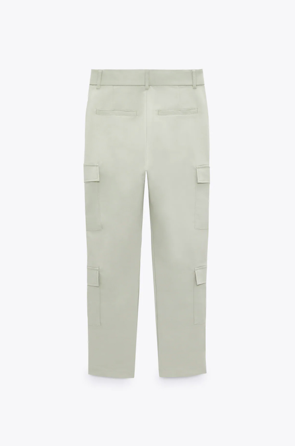 high rise cargo pants
