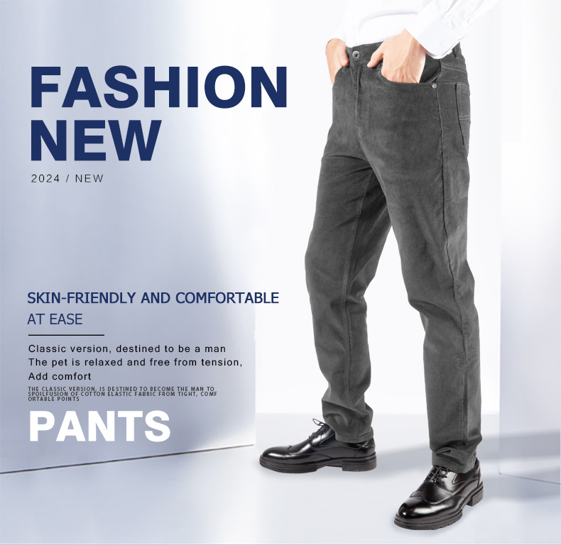 men's 5 pocket corduroy jeans