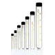 Screw-top glass test tube